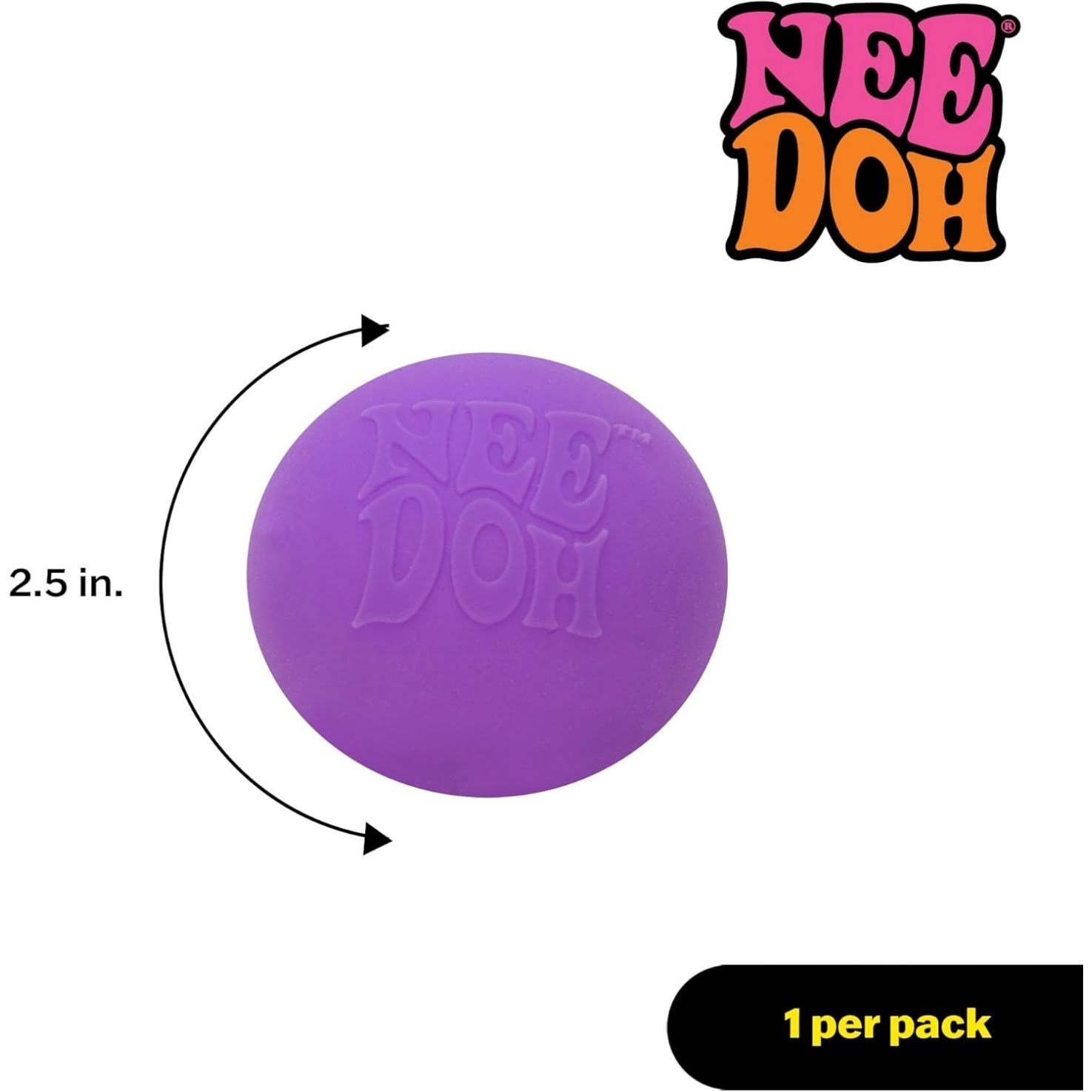 NeeDoh Original Sensory Ball – Pink - Image 23