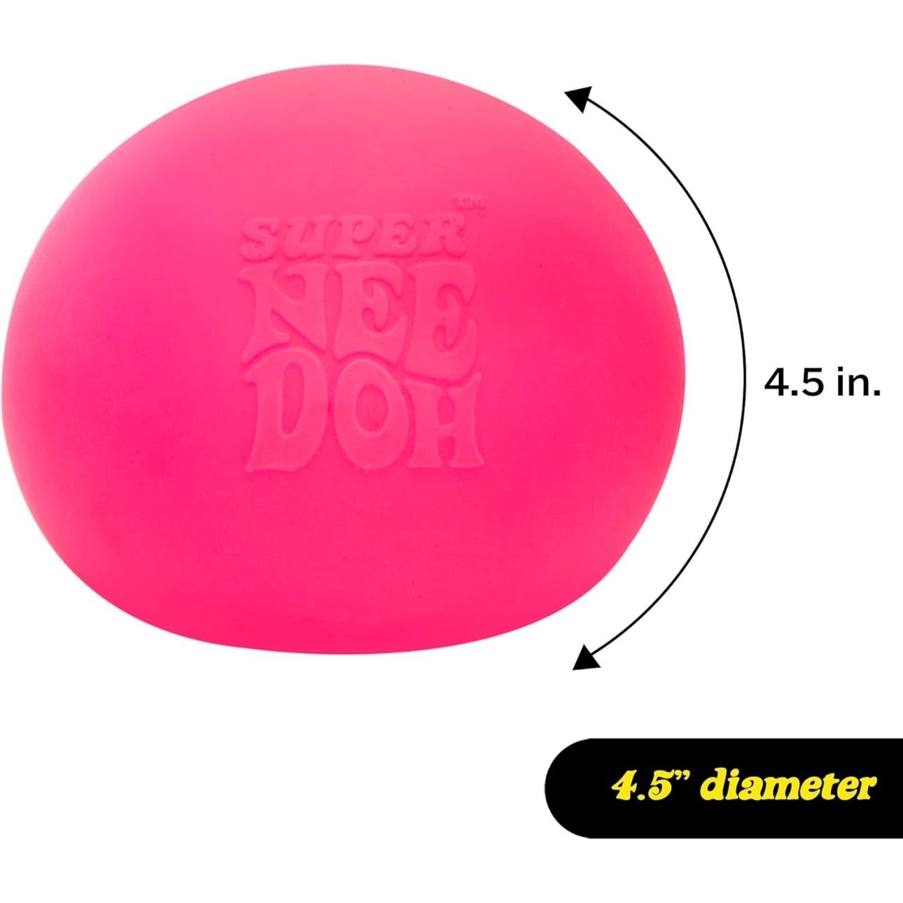 Super NeeDoh – Jumbo Stress Ball – 4.5″ – Assorted - Image 3