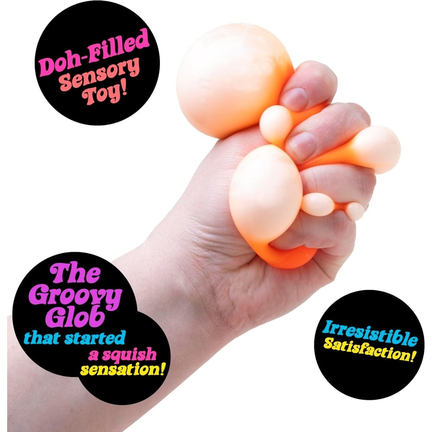 NeeDoh Original Sensory Ball – Pink - Image 27