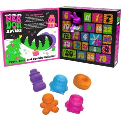 Alternative view of NeeDoh Squishmas Advent Calendar – 24 Mini Toys